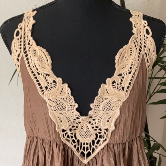 EUC FREE PEOPLE BREATHLESS DRESS - Picture 4 of 11